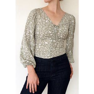 Abercrombie & Fitch Floral Blouse